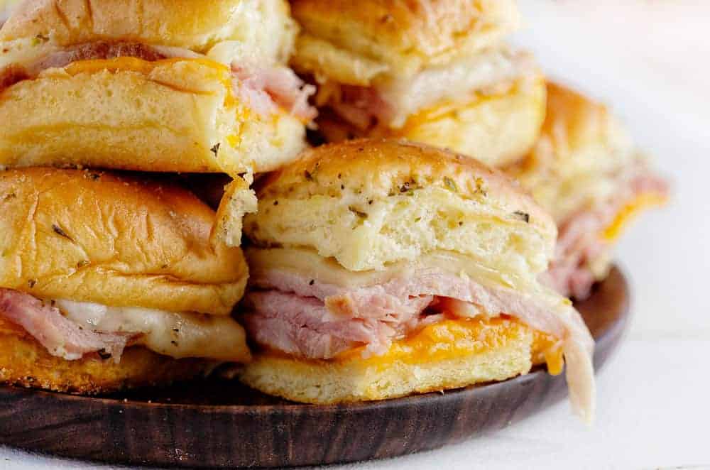 The Best Ham and Cheese Sliders