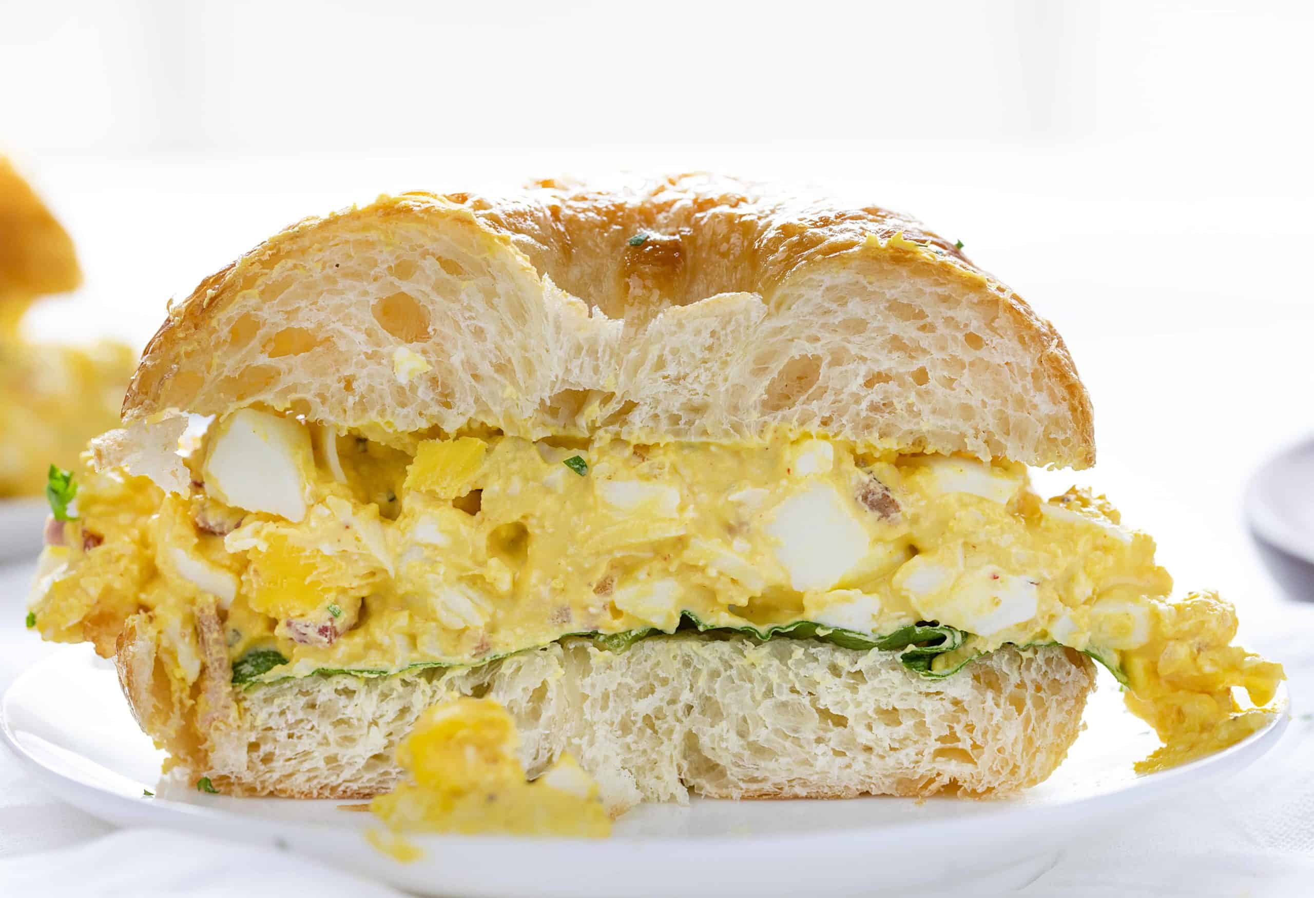 Egg Salad Croissant Recipe  Caperci Bento Box Ideas — PY's