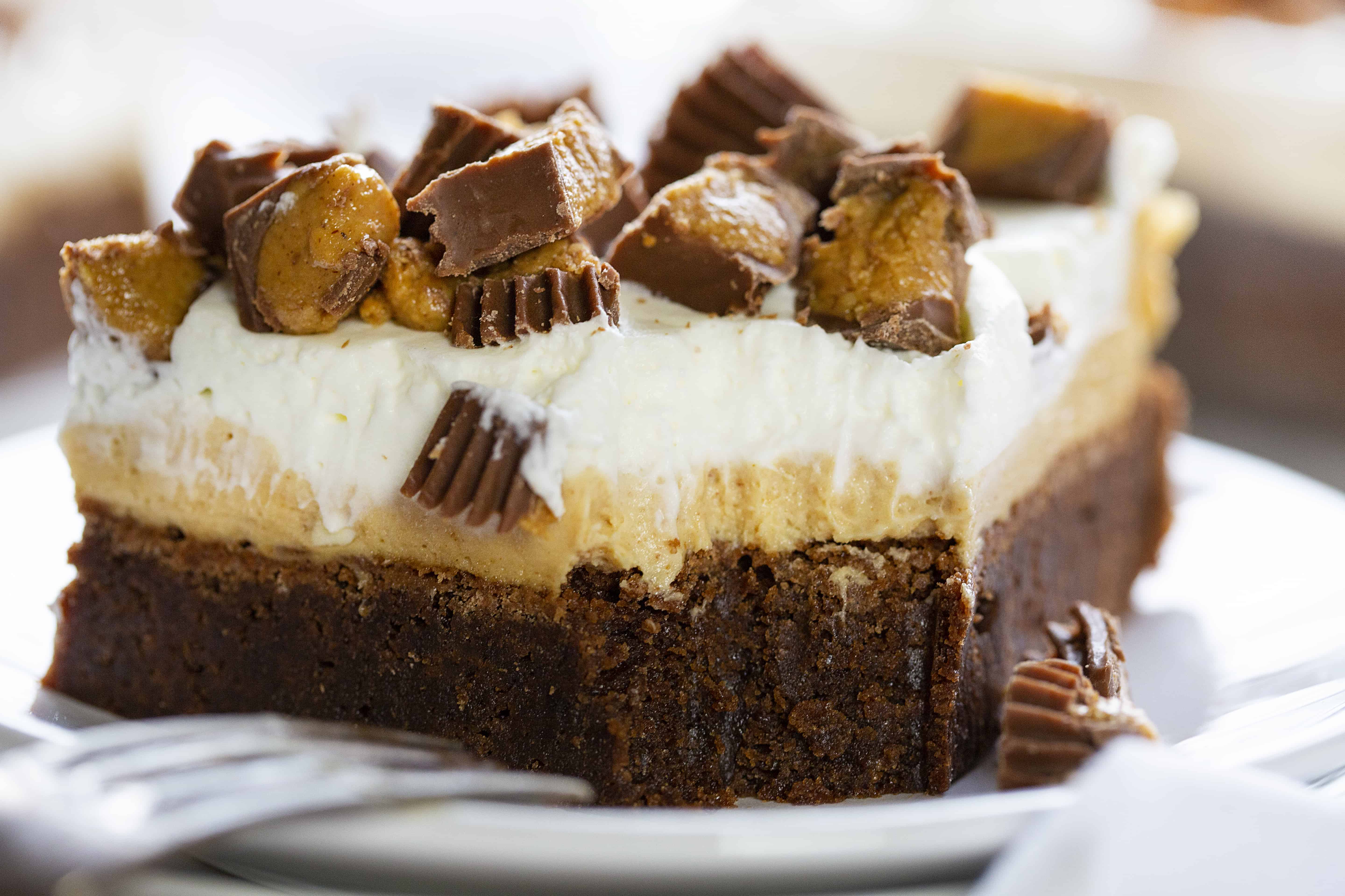 Peanut Butter Cream Cheese Brownies