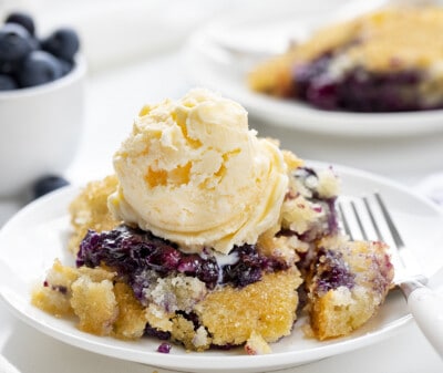 Blueberry Cobbler - i am baker