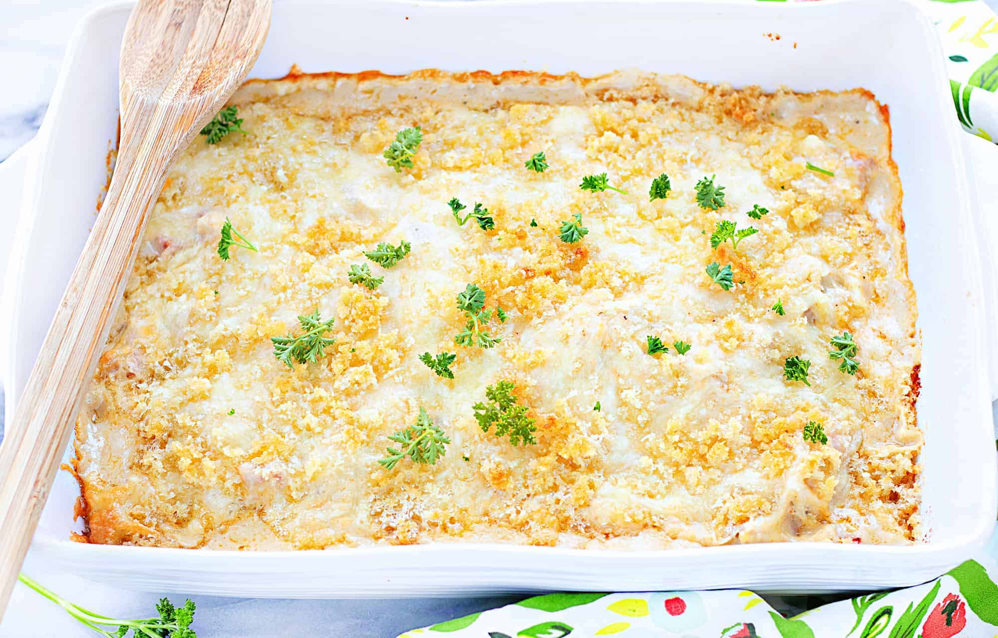 Chicken Cordon Bleu Casserole