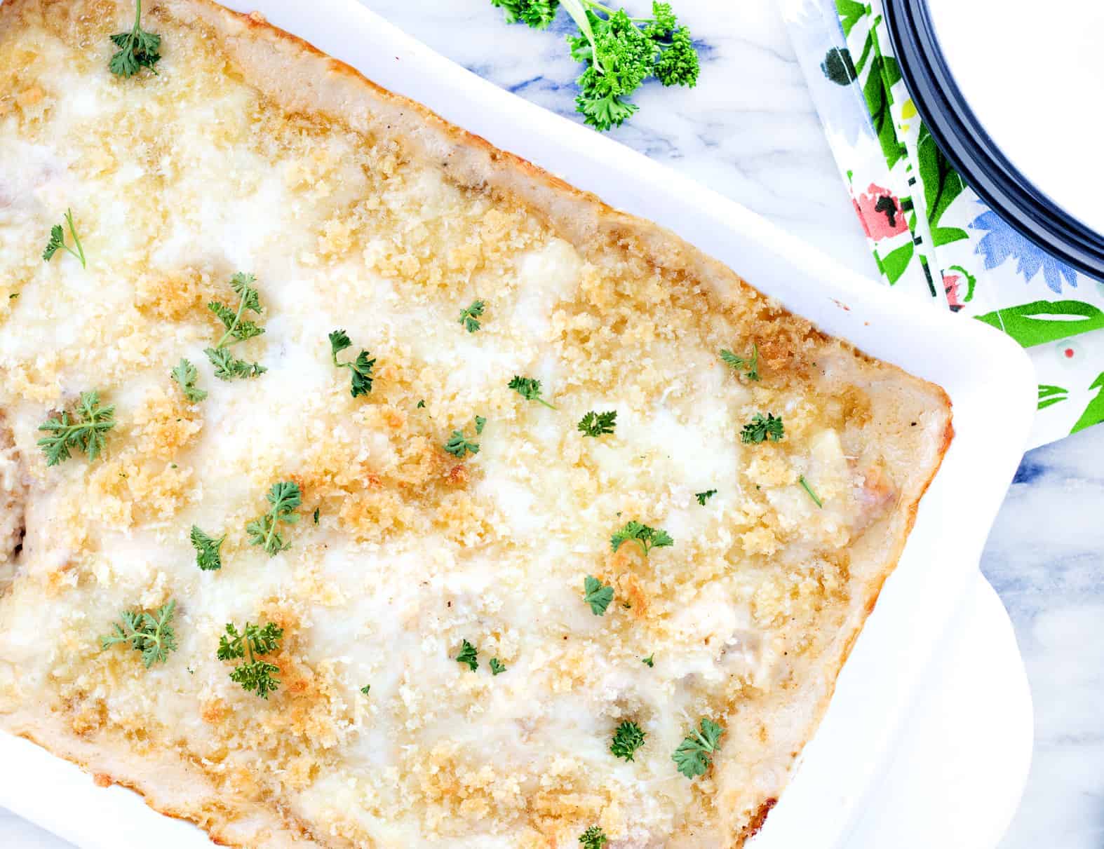 Chicken Cordon Bleu Casserole