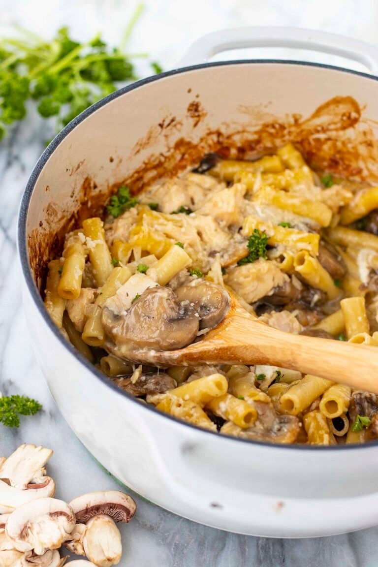 Chicken Marsala Casserole {VIDEO} i am baker