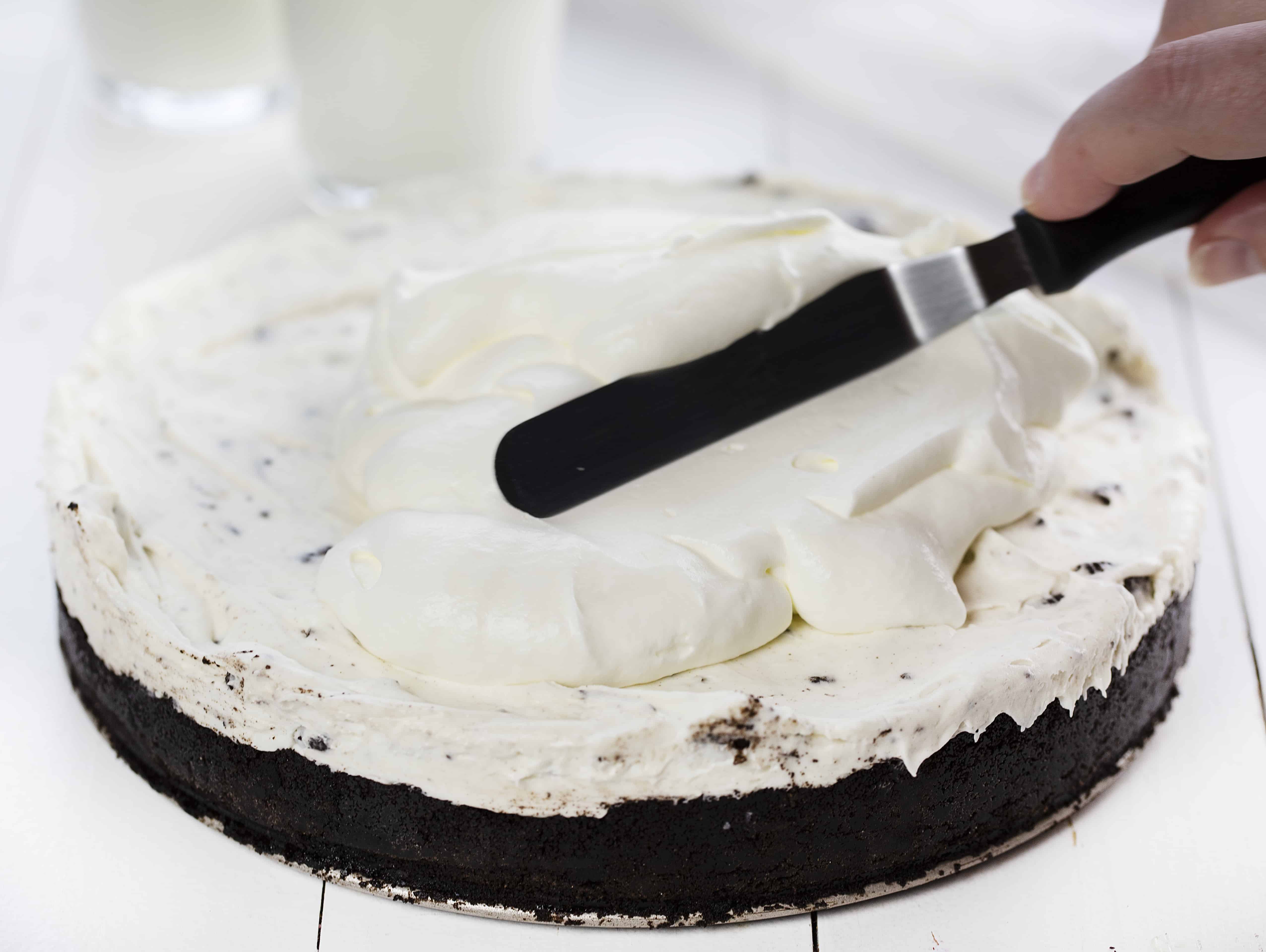 No Bake Oreo Cheesecake I Am Baker