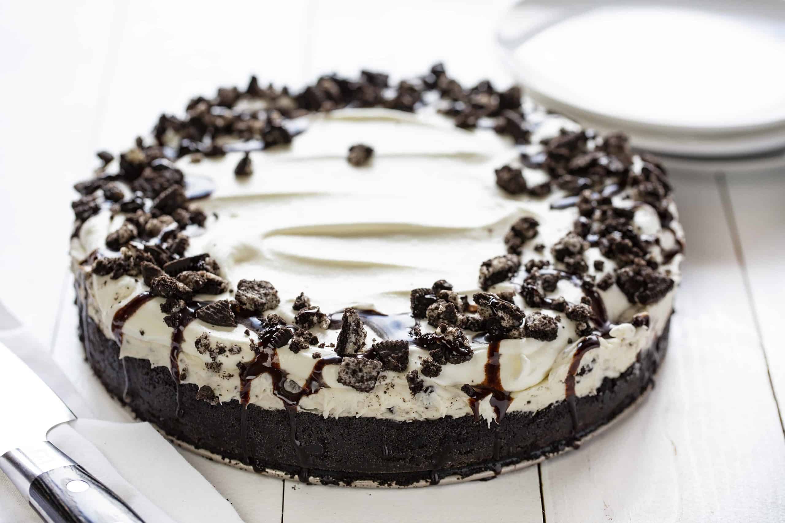 No-Bake Oreo Cheesecake - Live Well Bake Often