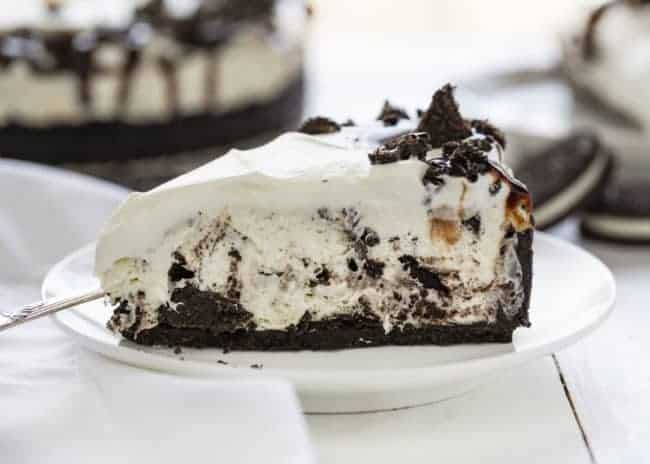 No Bake Oreo Cheesecake
