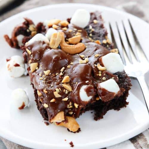 Rocky Road Sheet Cake