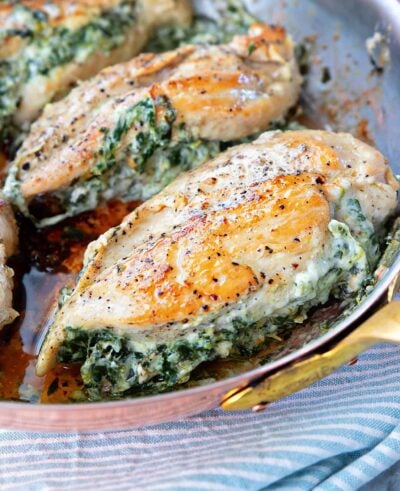 Spinach Stuffed Chicken - {VIDEO} i am baker