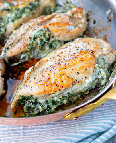 Spinach Stuffed Chicken - {VIDEO} i am baker