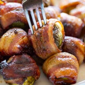 Bacon Wrapped Brussel Sprouts