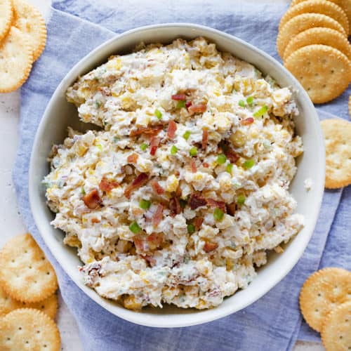 Bacon Corn Dip - i am baker