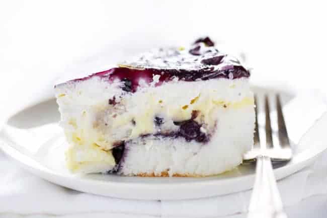 Blueberry Lemon Heaven Cake