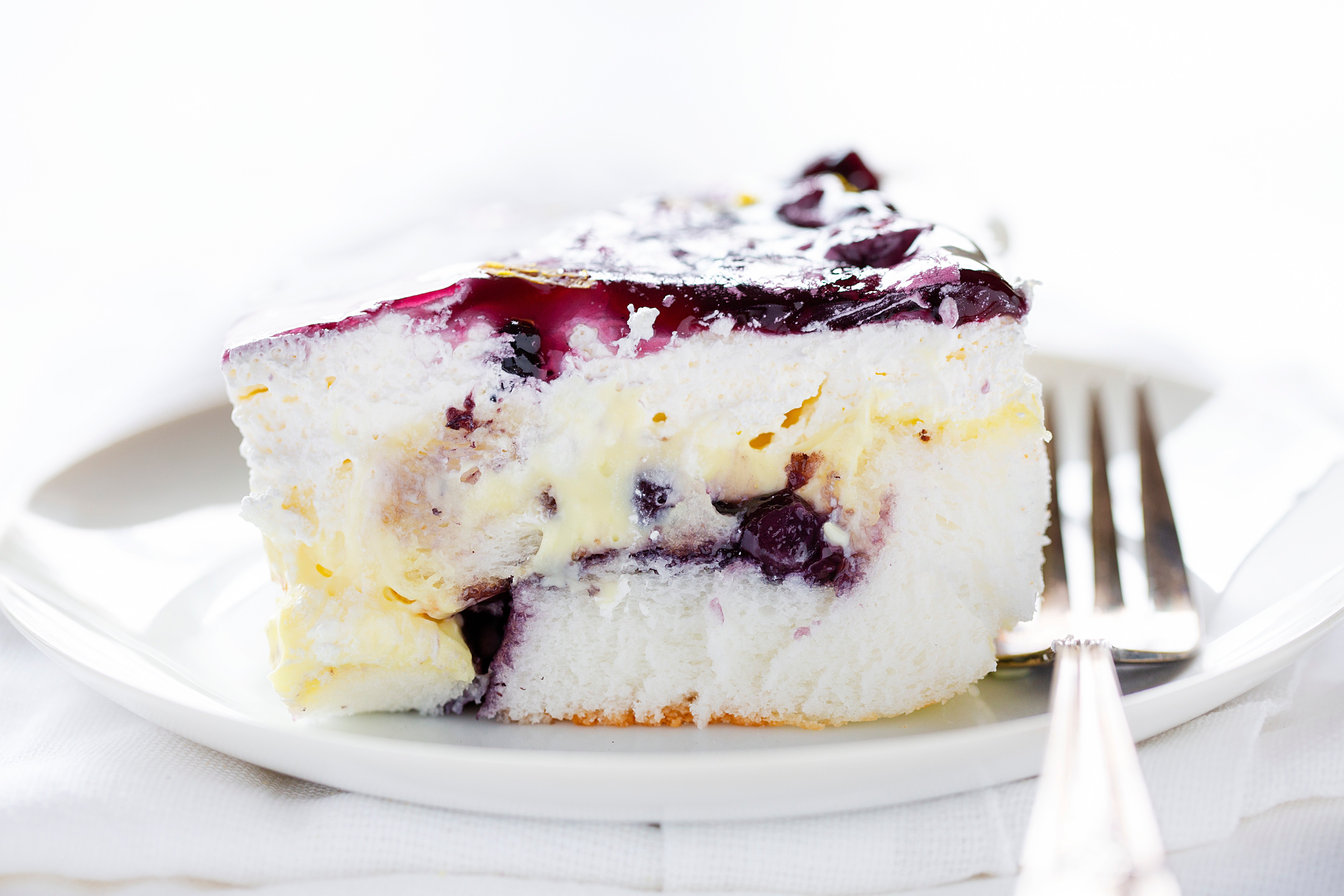 Blueberry Lemon Heaven Dessert - i am baker