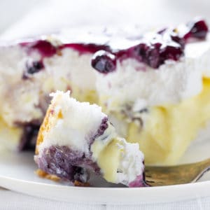 Blueberry Lemon Heaven Cake
