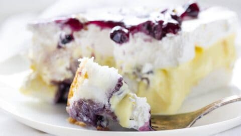 Blueberry Lemon Heaven Cake