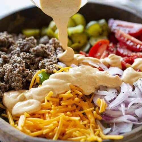 Cheeseburger Salad