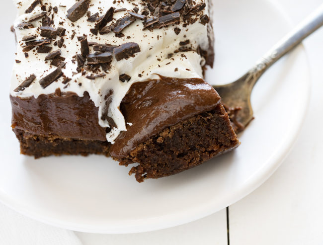 French Silk Brownies - i am baker