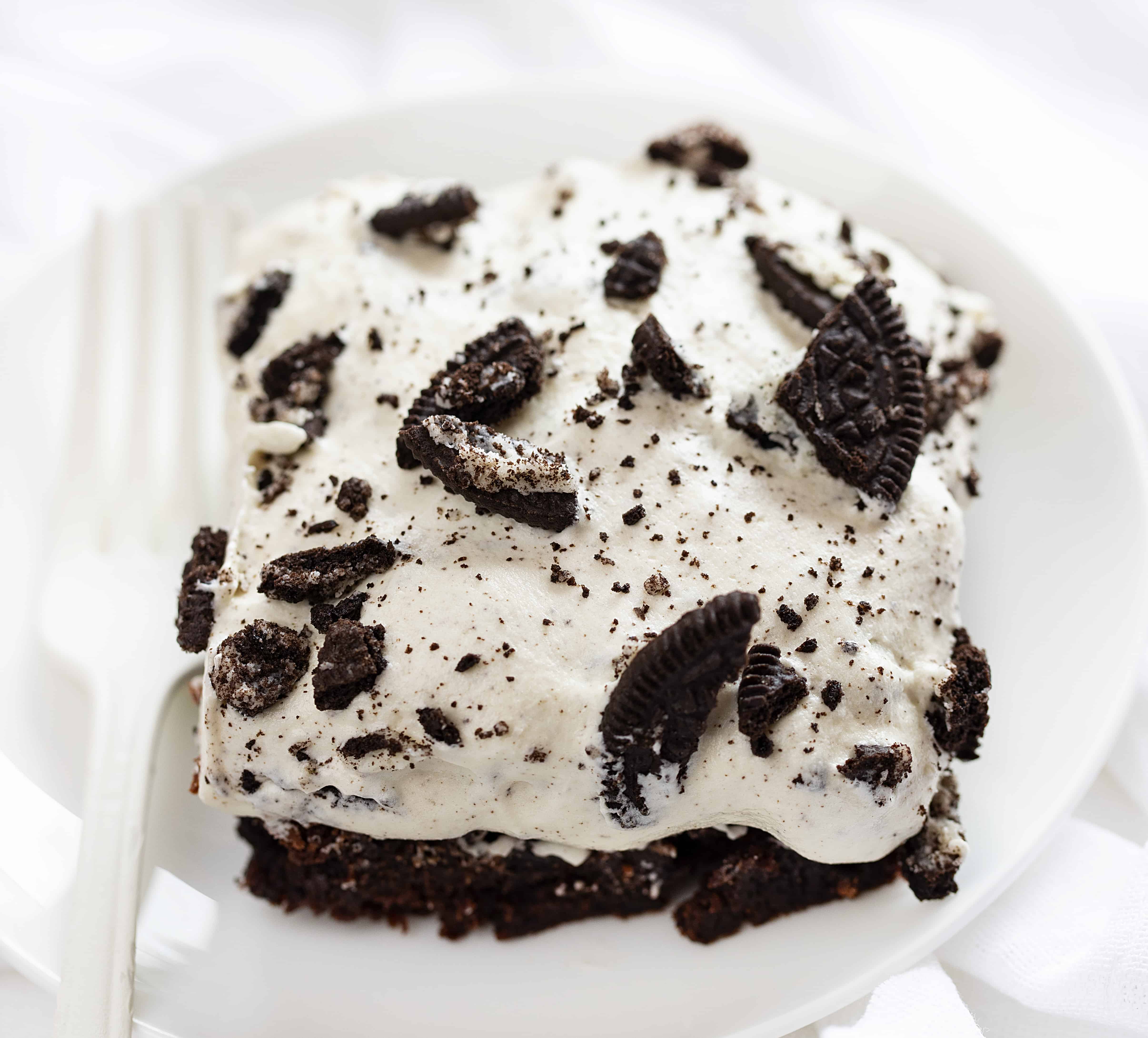 Easy Oreo Brownie Dessert 