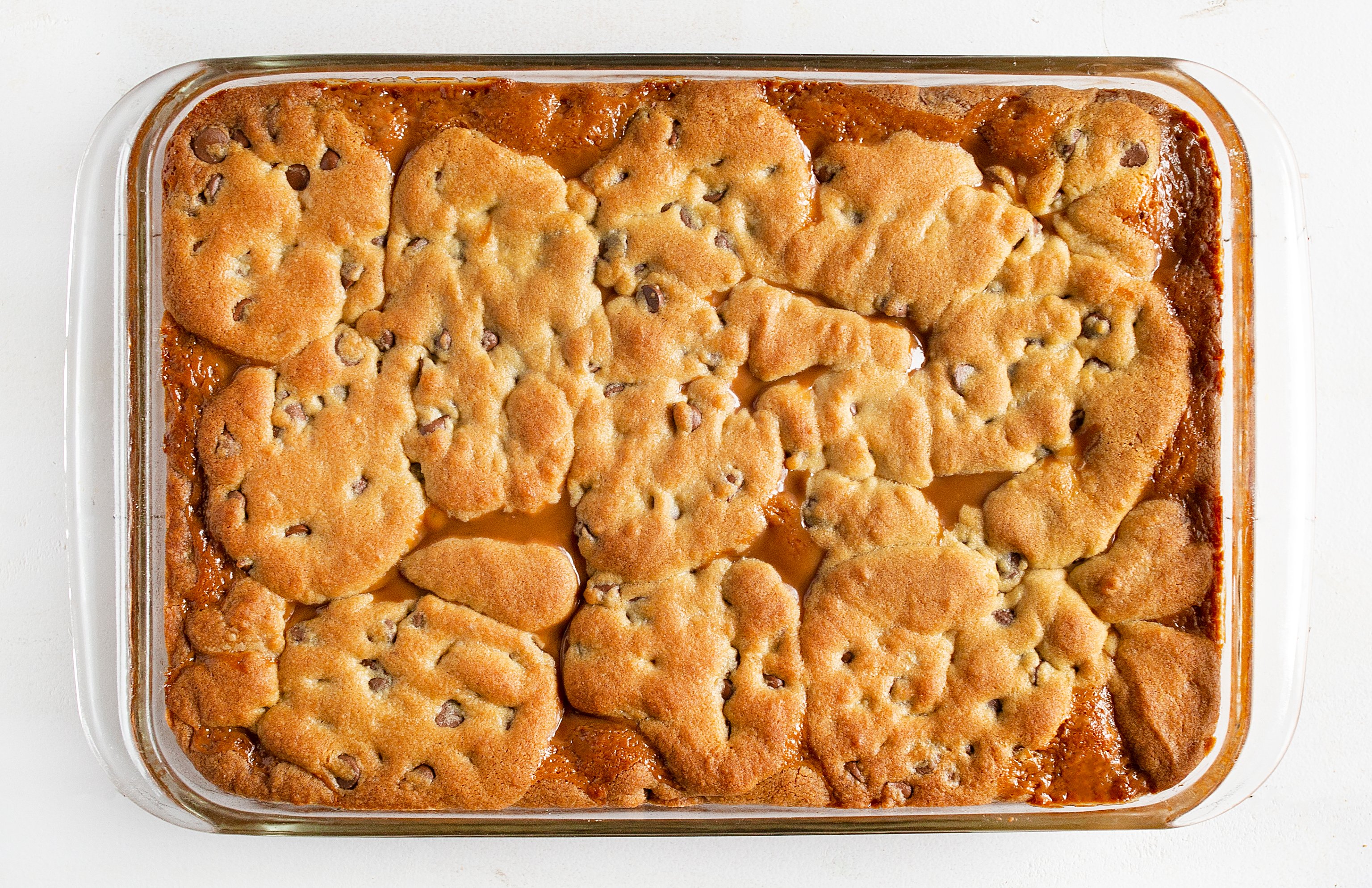 Caramel Chocolate Chip Cookie Bars