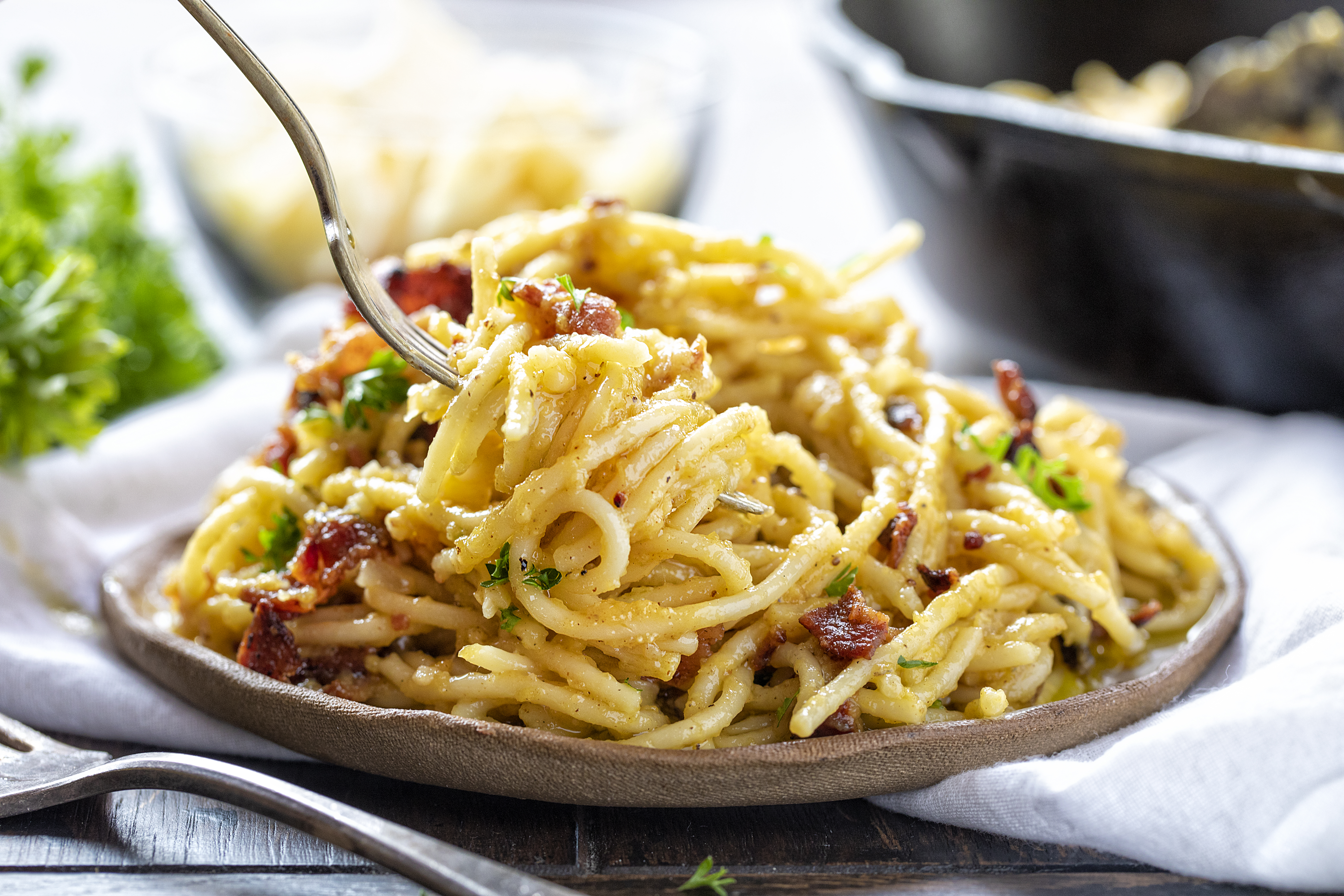 Spaghetti Carbonara - Life's Ambrosia