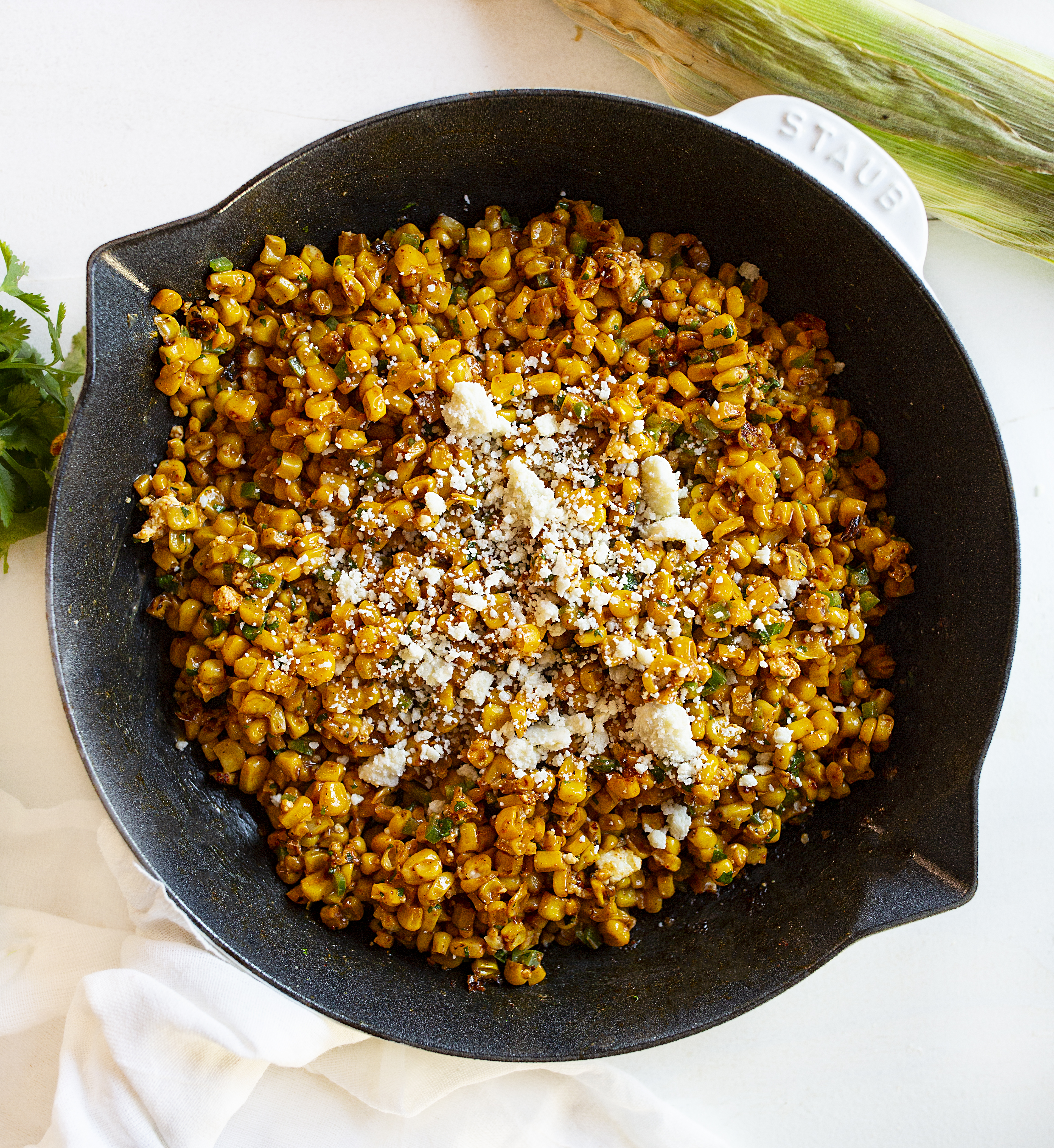 Esquites Recipe with OXO's Corn Peeler