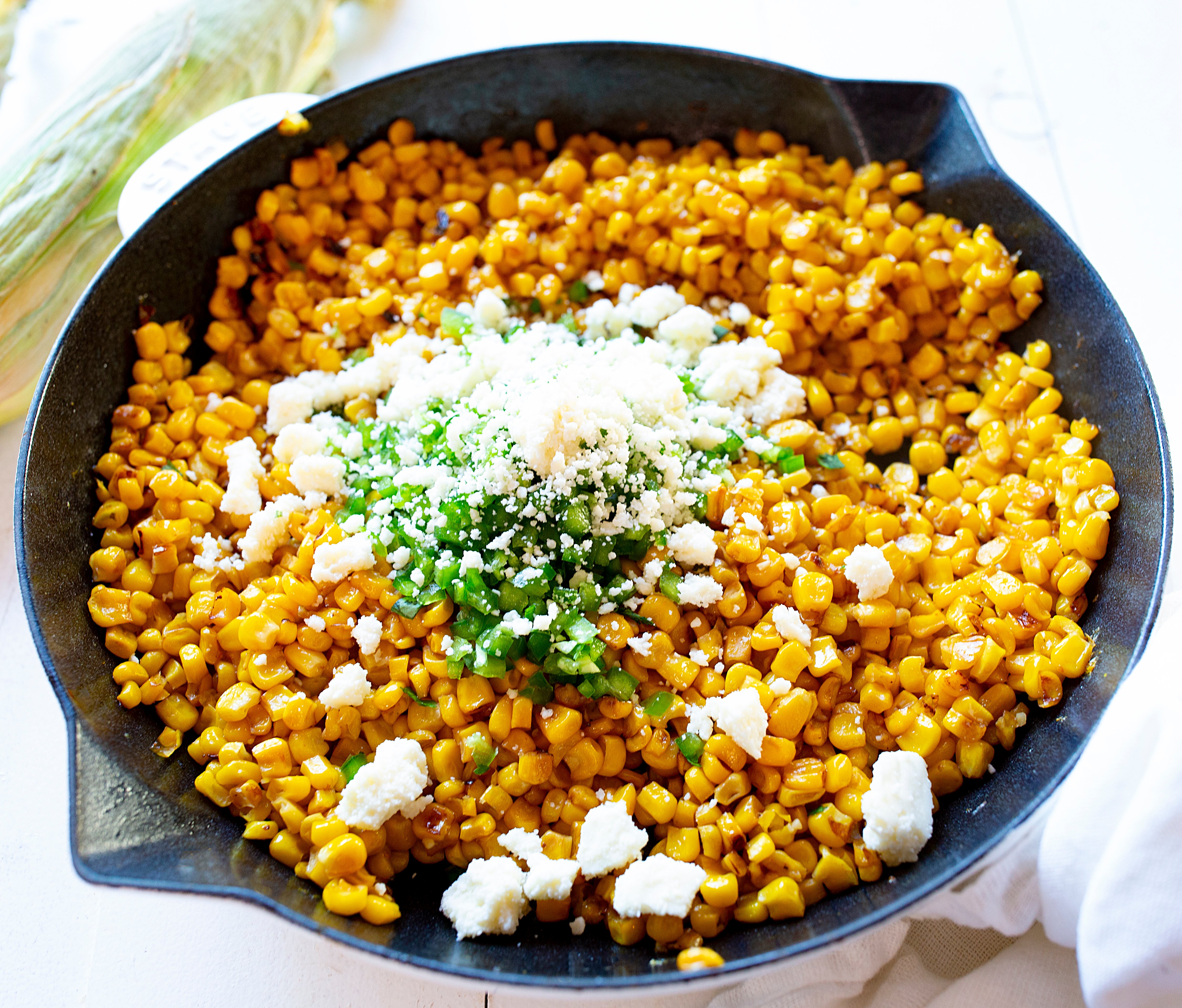 Esquites (Mexican Corn Salad) - i am baker