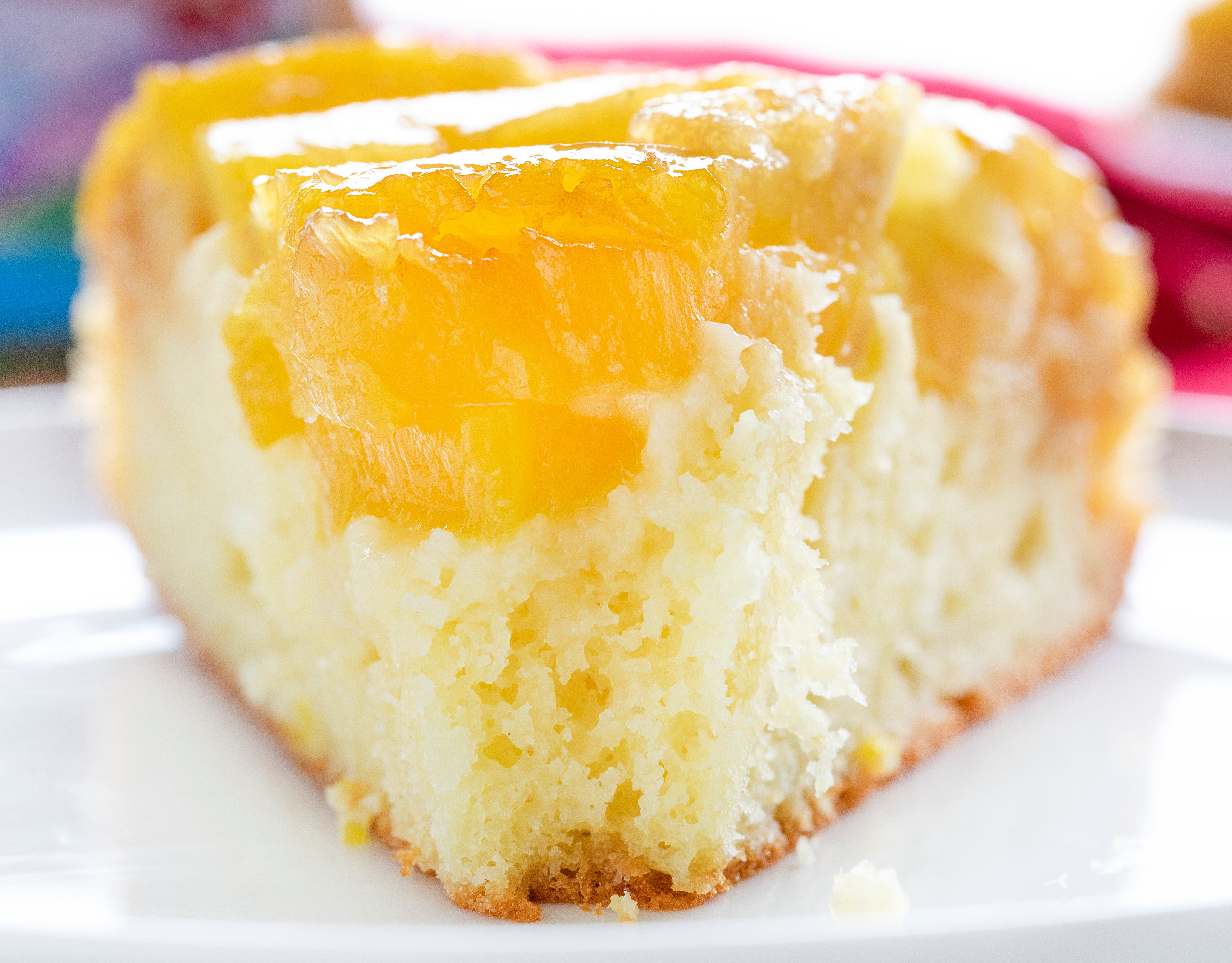 Pineapple Upside Down Cake in a Cast Iron Skillet - Amanda's