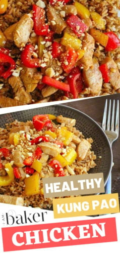 A healthy homemade Kung Pao Chicken that is easy to do! Not only would you love the flavor, but you will also love that it is a heart-healthy meal. This healthy choice Kung Pao Chicken is perfect to be served with rice. Try this healthy chicken recipe!