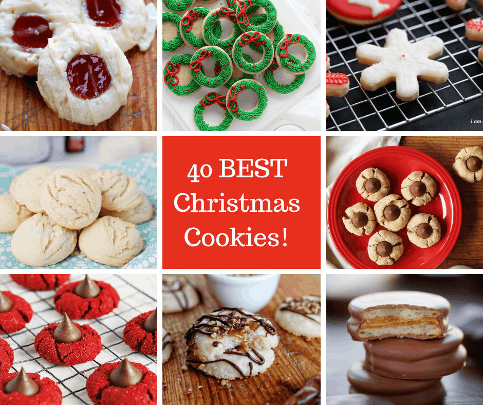 40 Best Christmas Cookie Recipes I Am Baker