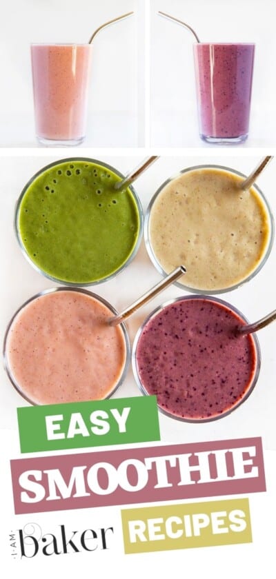 Easy Smoothie Recipes - i am baker