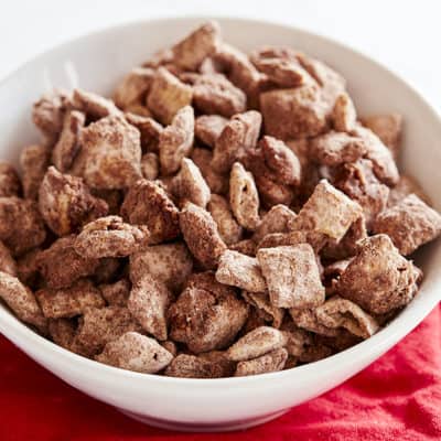 Brownie Batter Puppy Chow