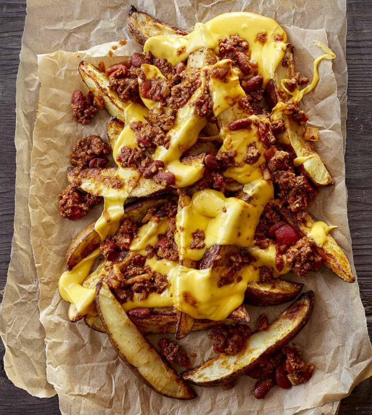 Chili Cheese Fries i am baker