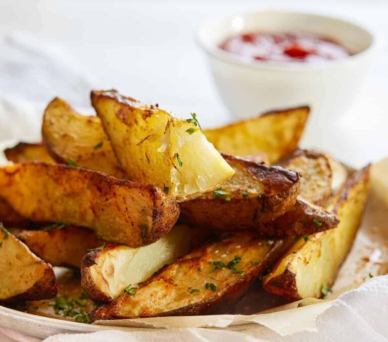 Roasted Potato Wedges - i am baker