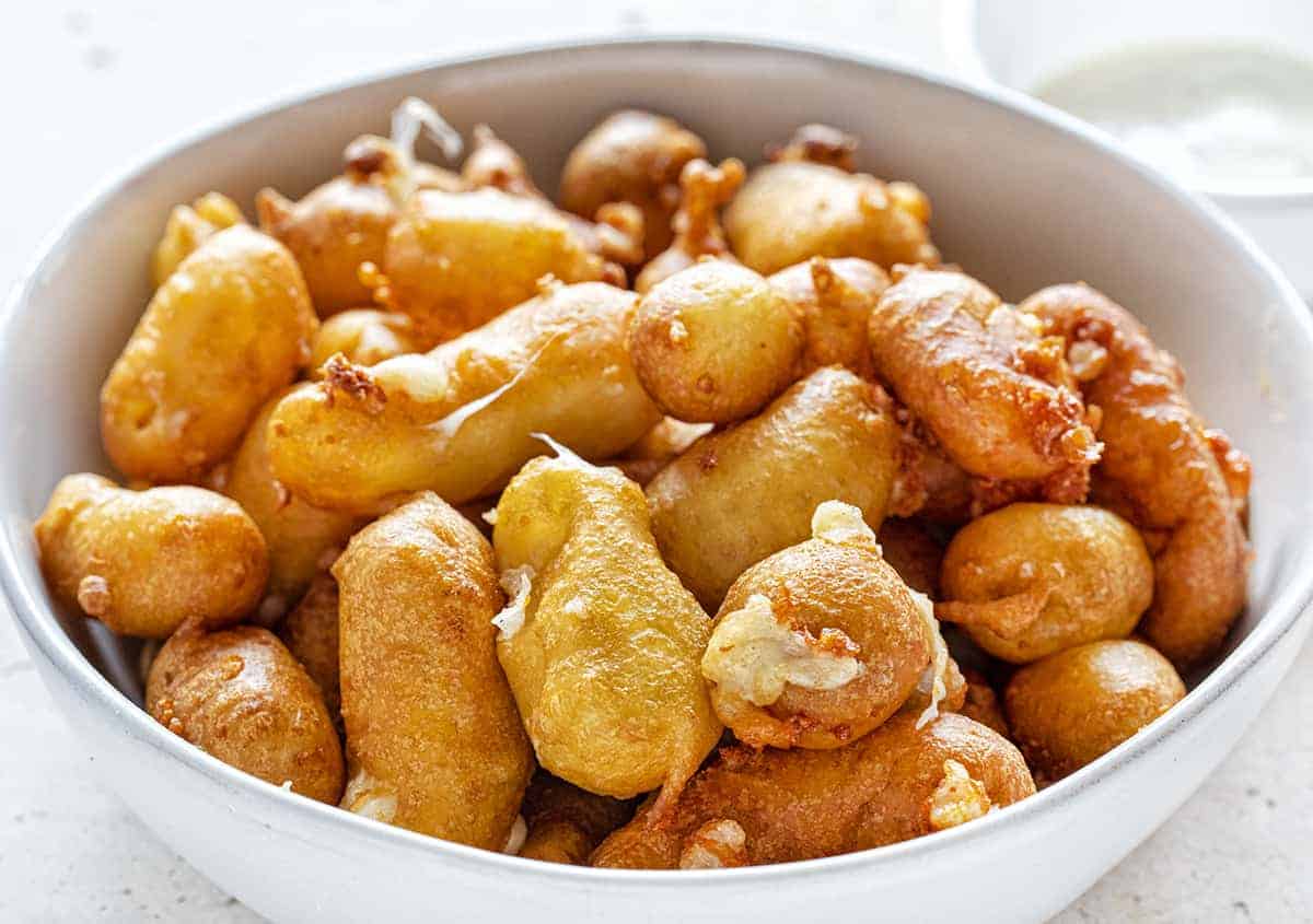 Fresh Deep Fried Cheese Curds