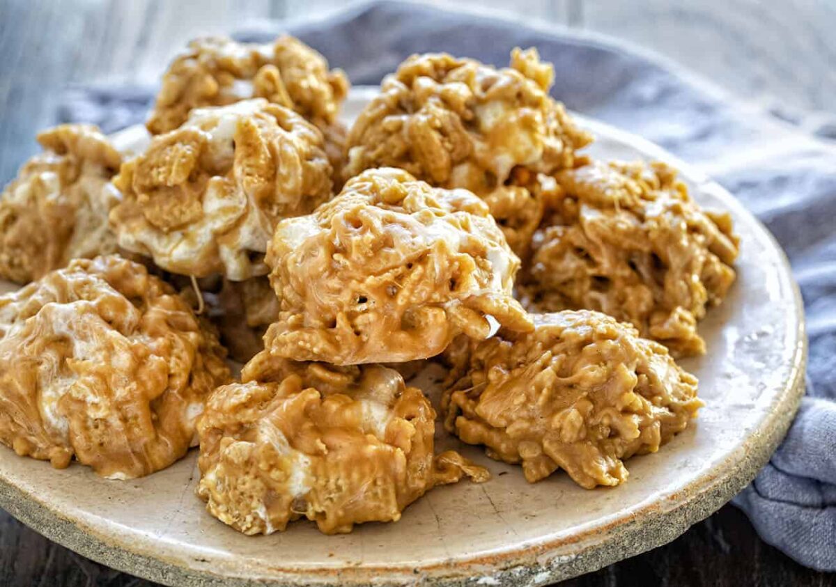 No Bake Chex Cookies