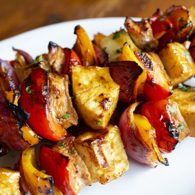 Hawaiian Chicken Kebabs