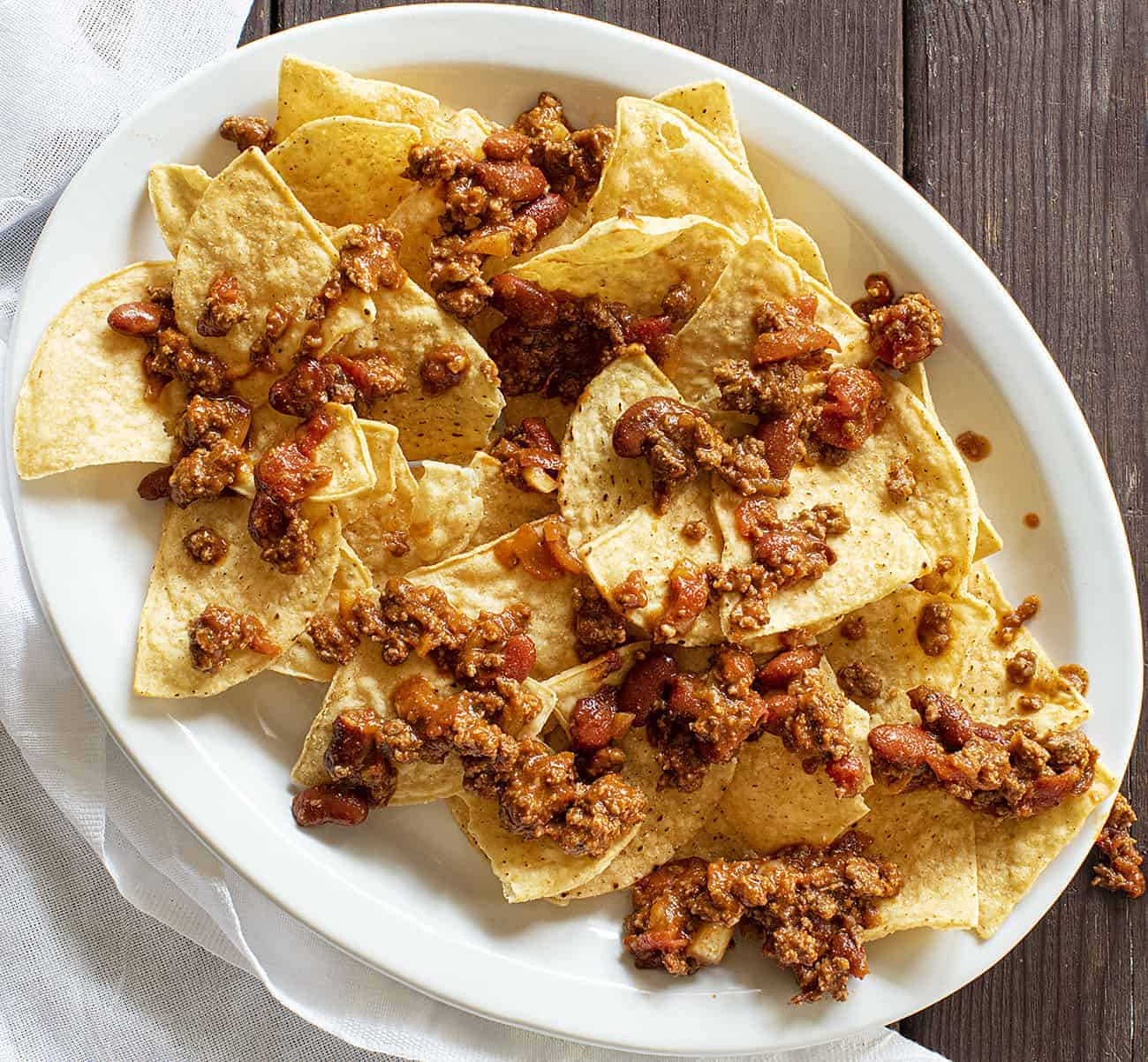 Cheese Nachos Plate