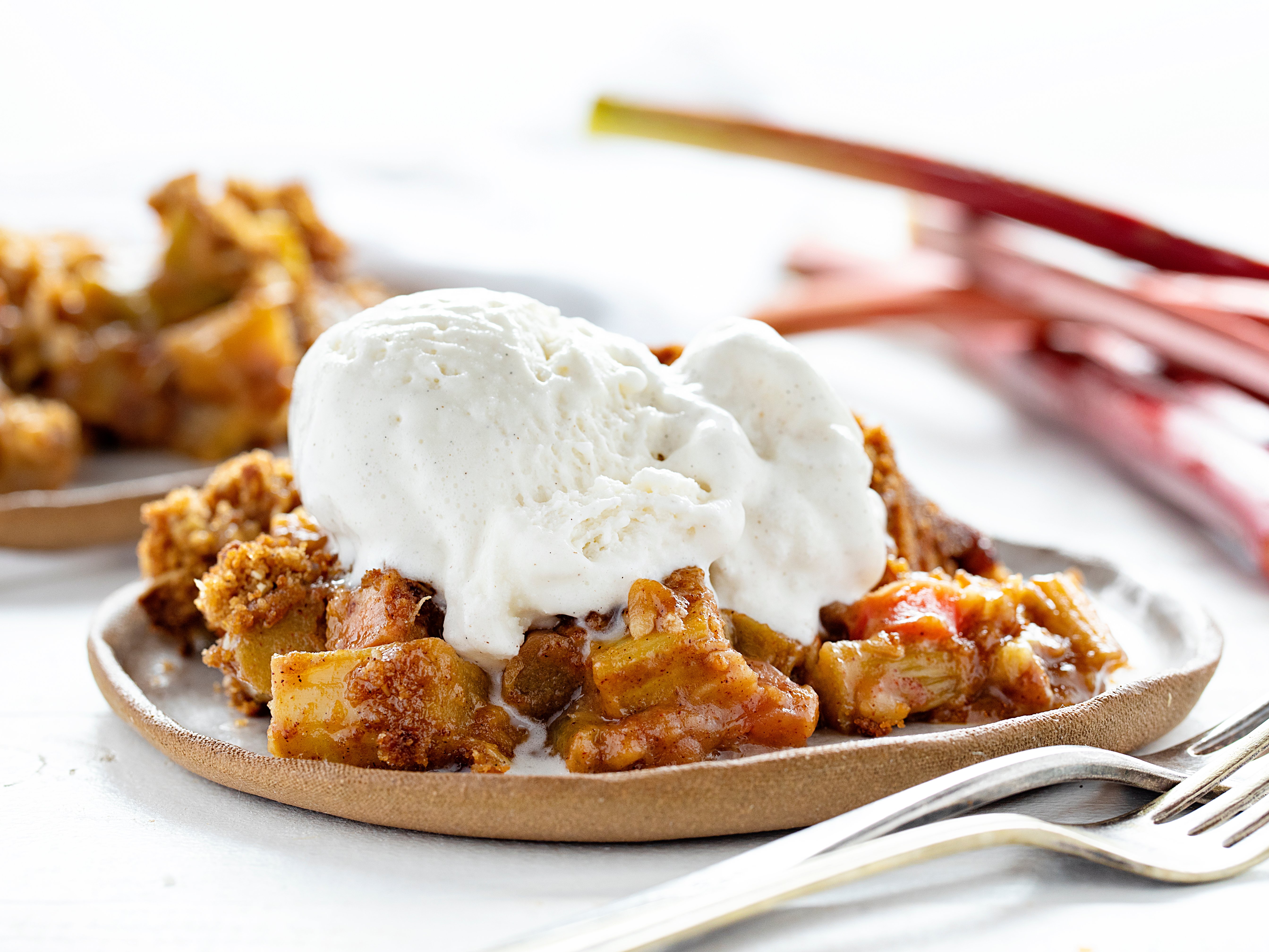 Grandma's Rhubarb Crisp