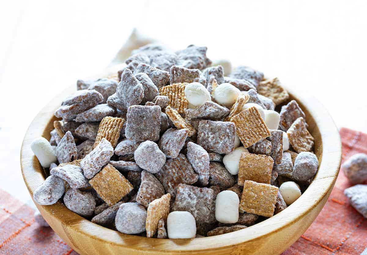 Bowl of Smores Puppy Chow