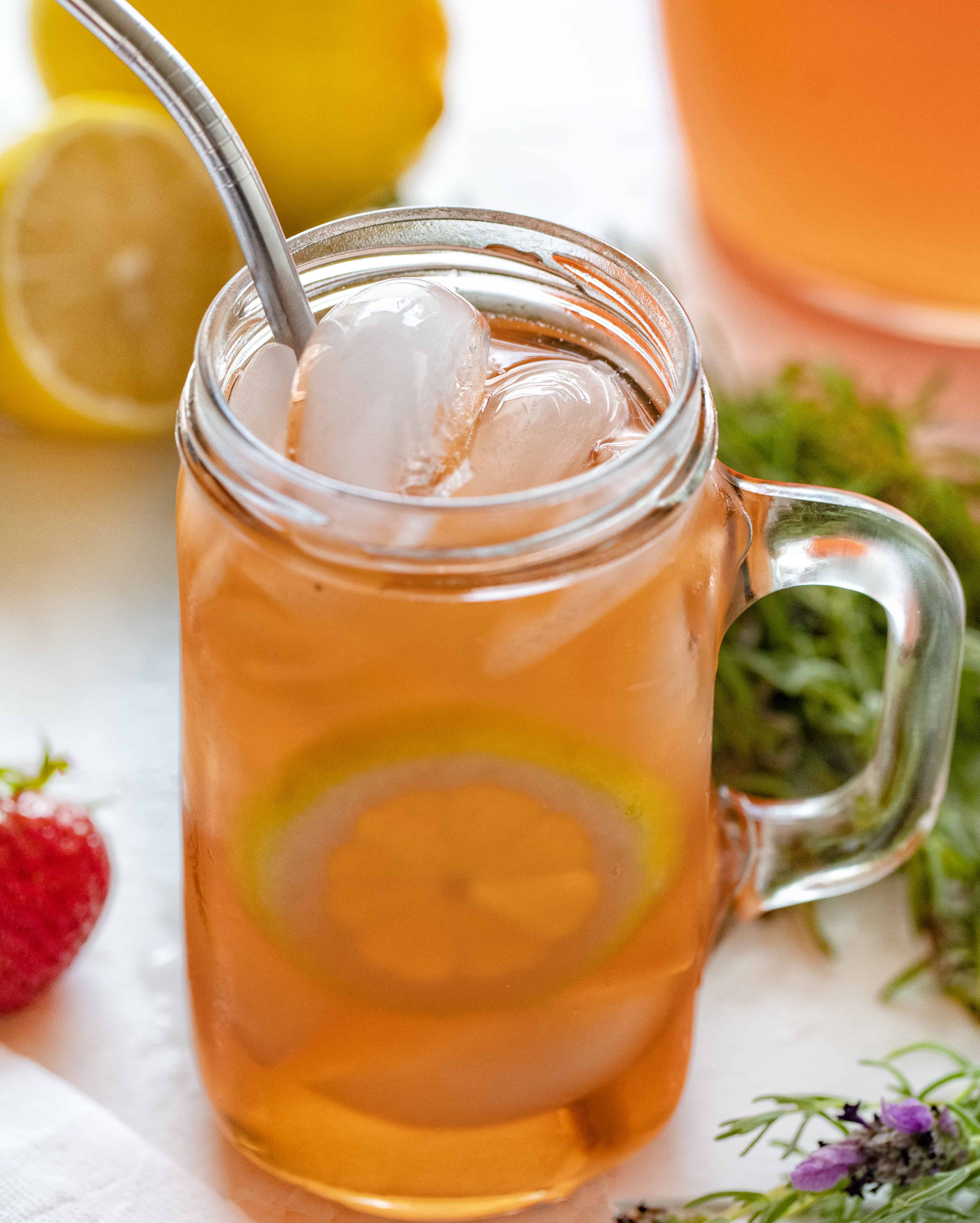 How to Make Strawberry Lavender Lemonade