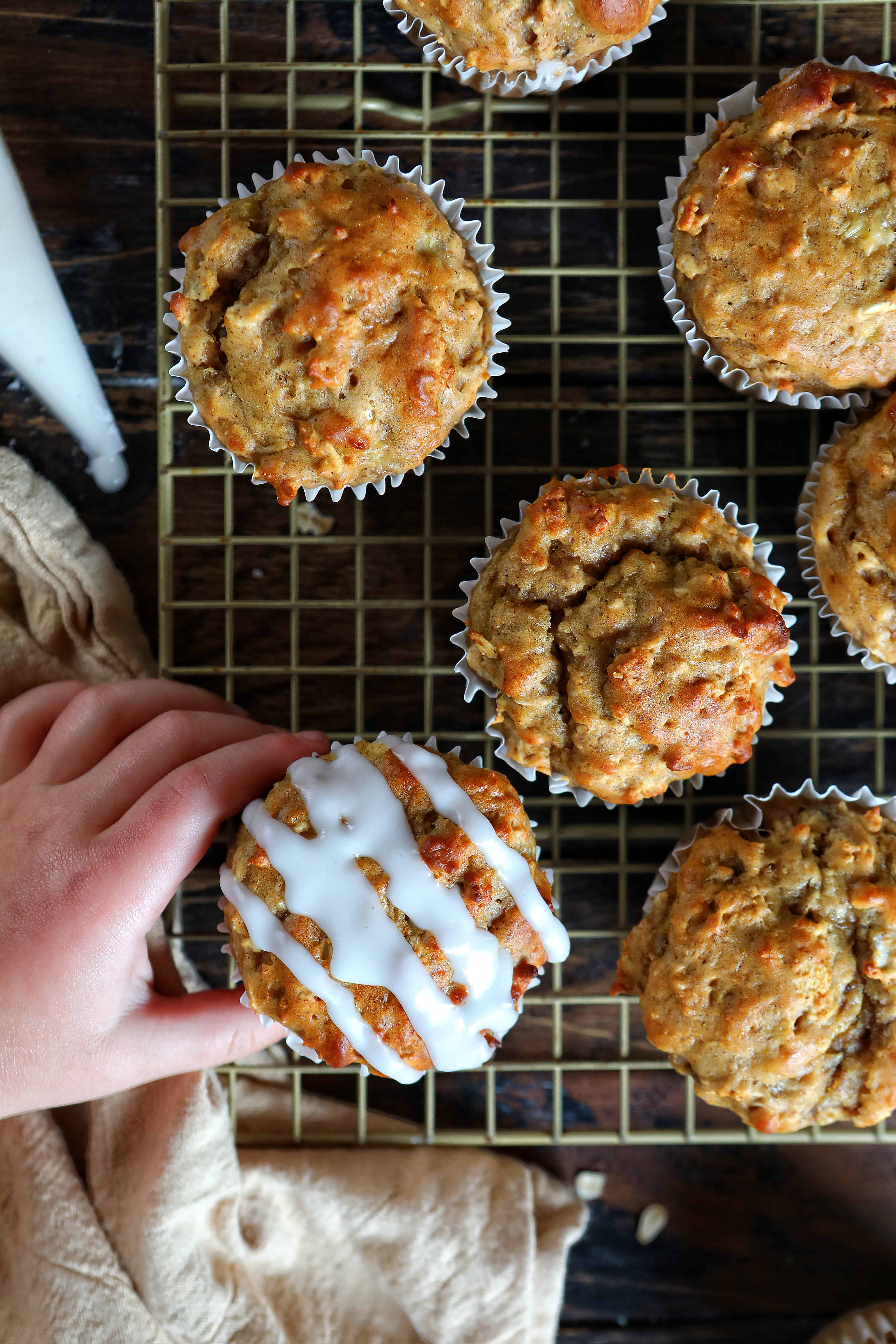 Peanut Butter Banana Muffins