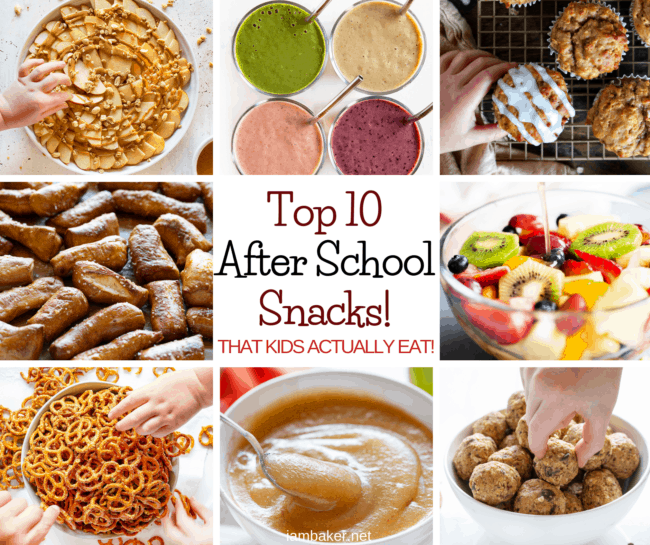 Top 10 After School Snacks {That Your Kids Will Actually Eat!} - i am baker