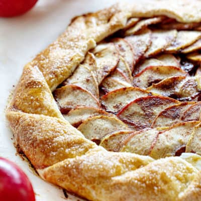 Homemade Apple Galette