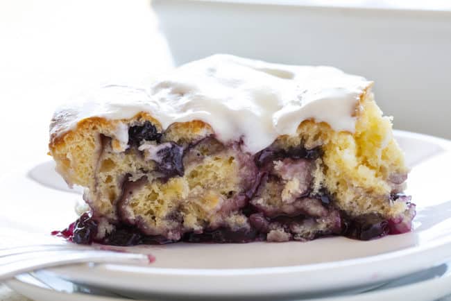 Lemon Blueberry Sweet Rolls - i am baker