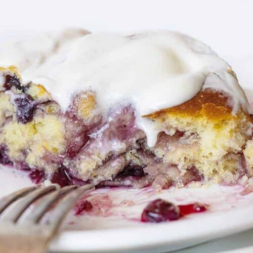 Blueberry Lemon Sweet Rolls