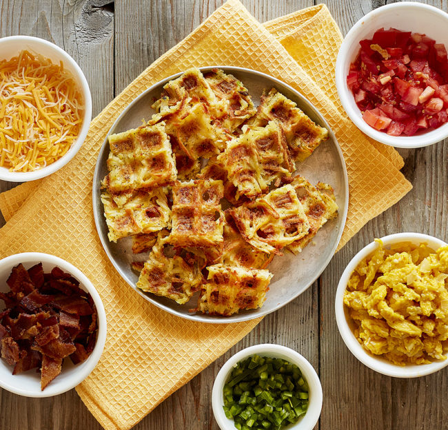 Loaded Hash Brown Breakfast Nachos i am baker