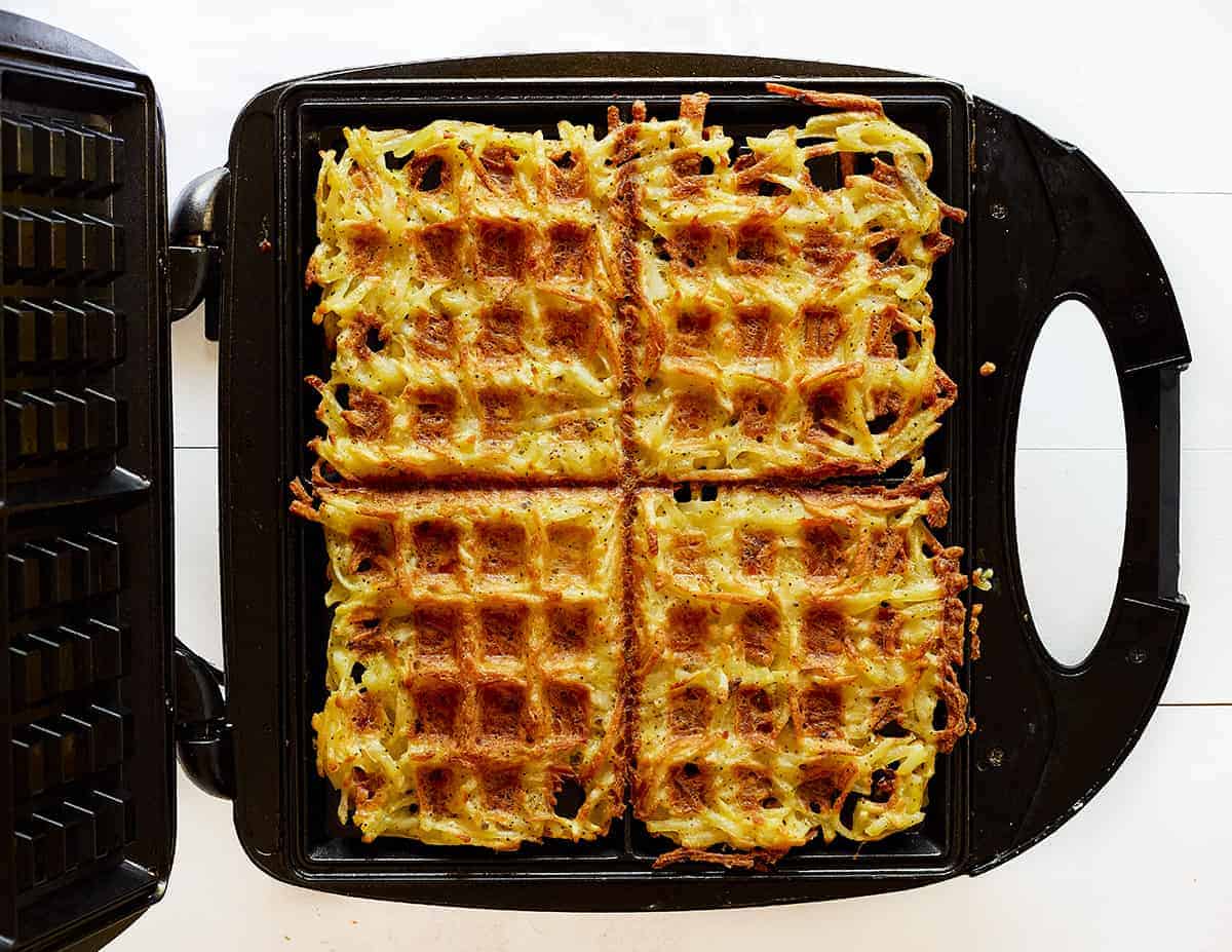 Waffle Maker Hash Browns - PlantYou