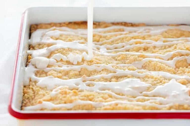 Lemon Cream Cheese Coffee Cake i am baker