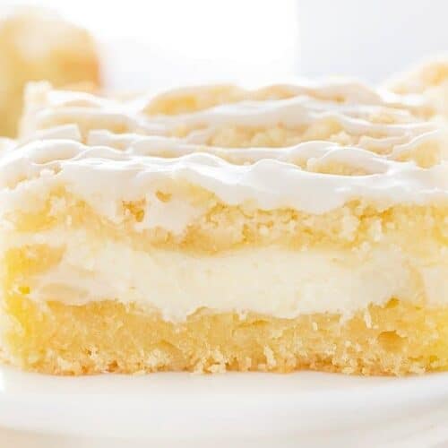 Lemon Cream Cheese Coffee Cake