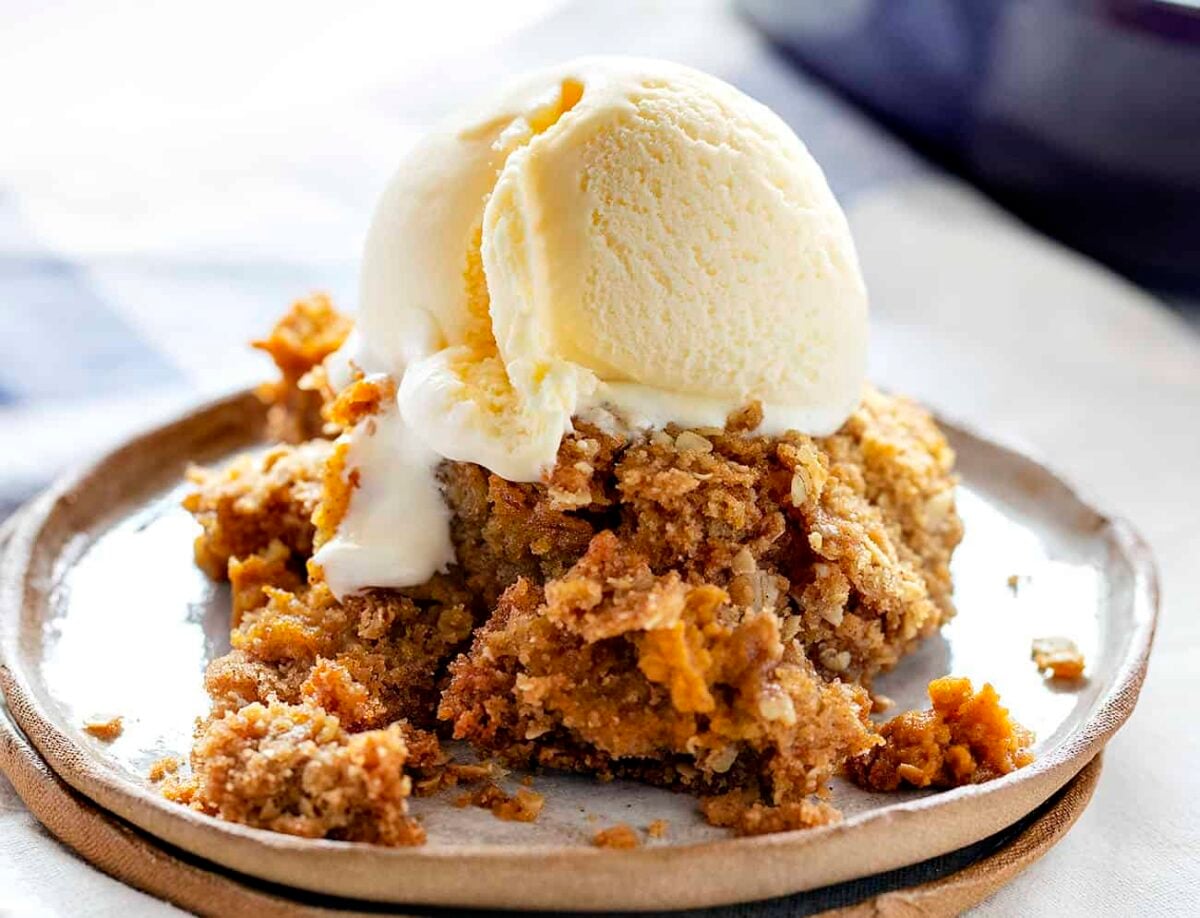 Homemade Pumpkin Crisp